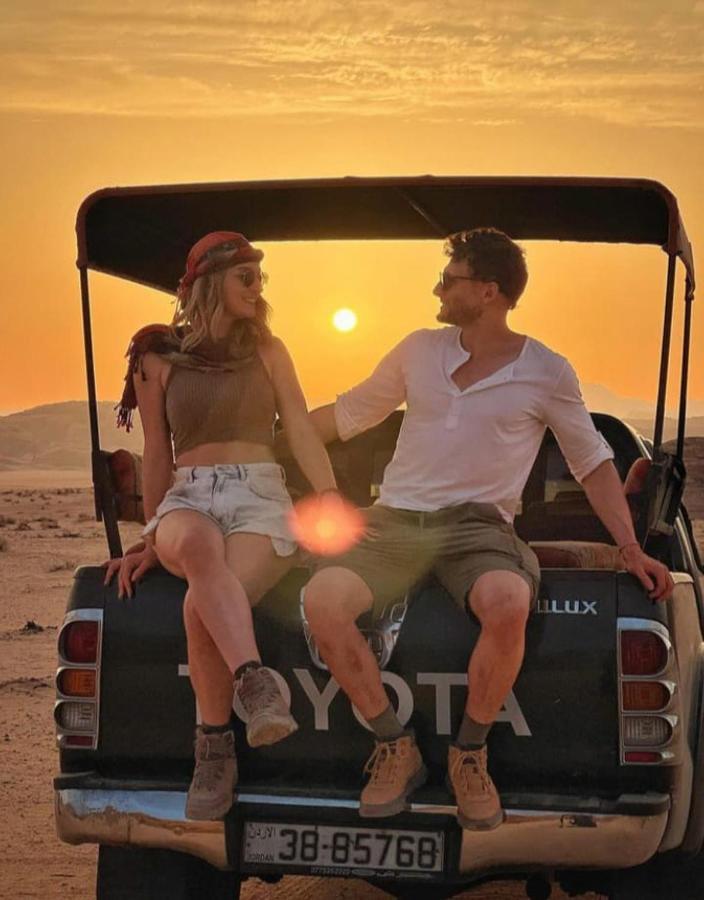Moon City With Jeep Trips Wadi Rum Exterior foto