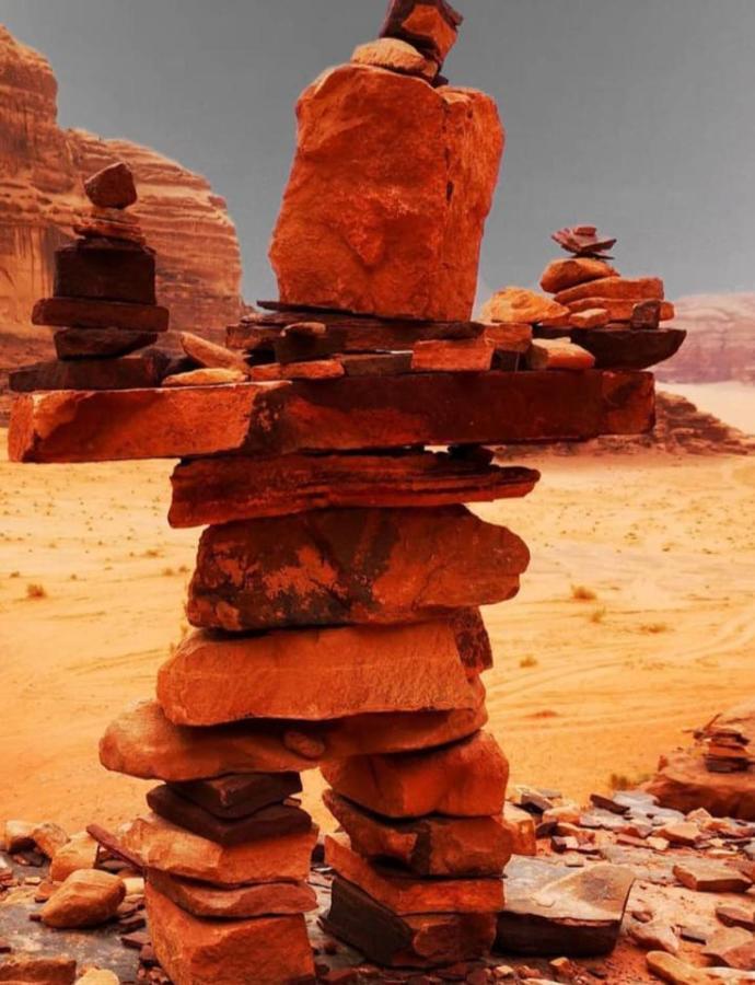 Moon City With Jeep Trips Wadi Rum Exterior foto
